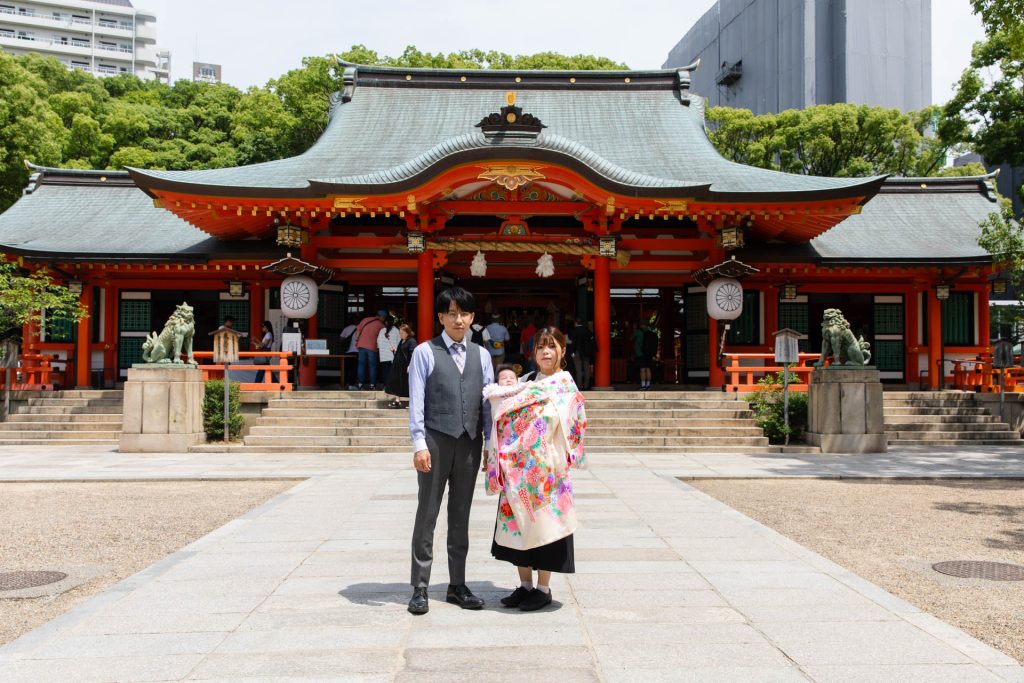 お宮参りの出張撮影はココロスタジオ